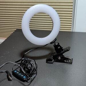 LED Ring Light with Clip